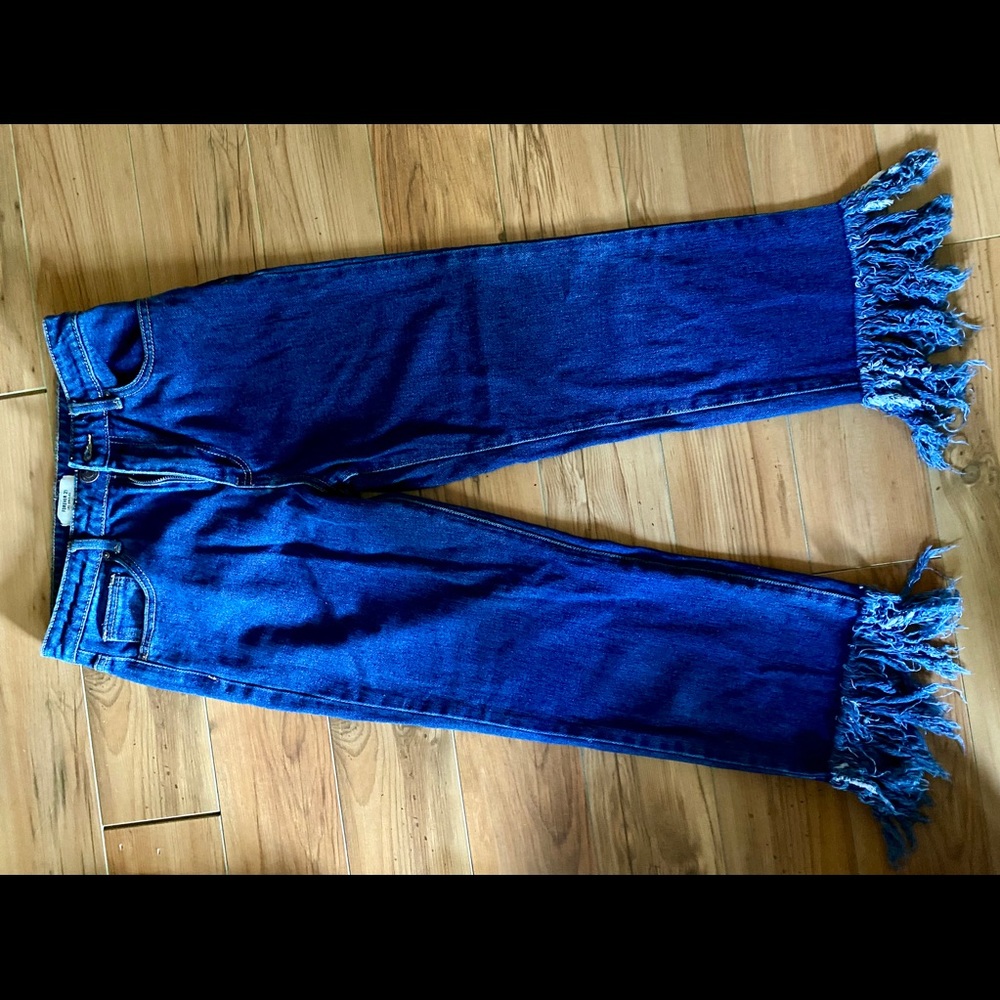 Forever 21 Fringe Jeans